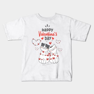 Happy Valentines Day Valentine Day Kids T-Shirt